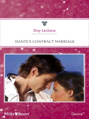 cover image of Dante's Contract Marriage